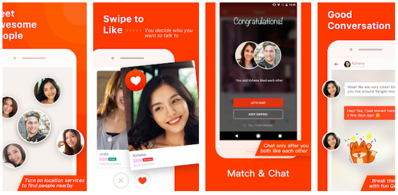 top 5 dating apps for android