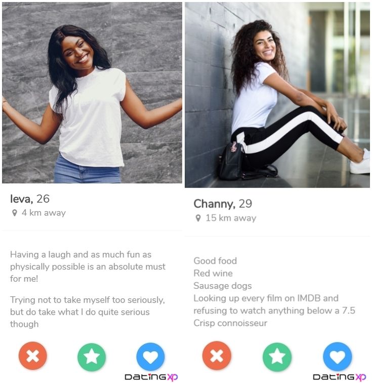 dating profiles templates