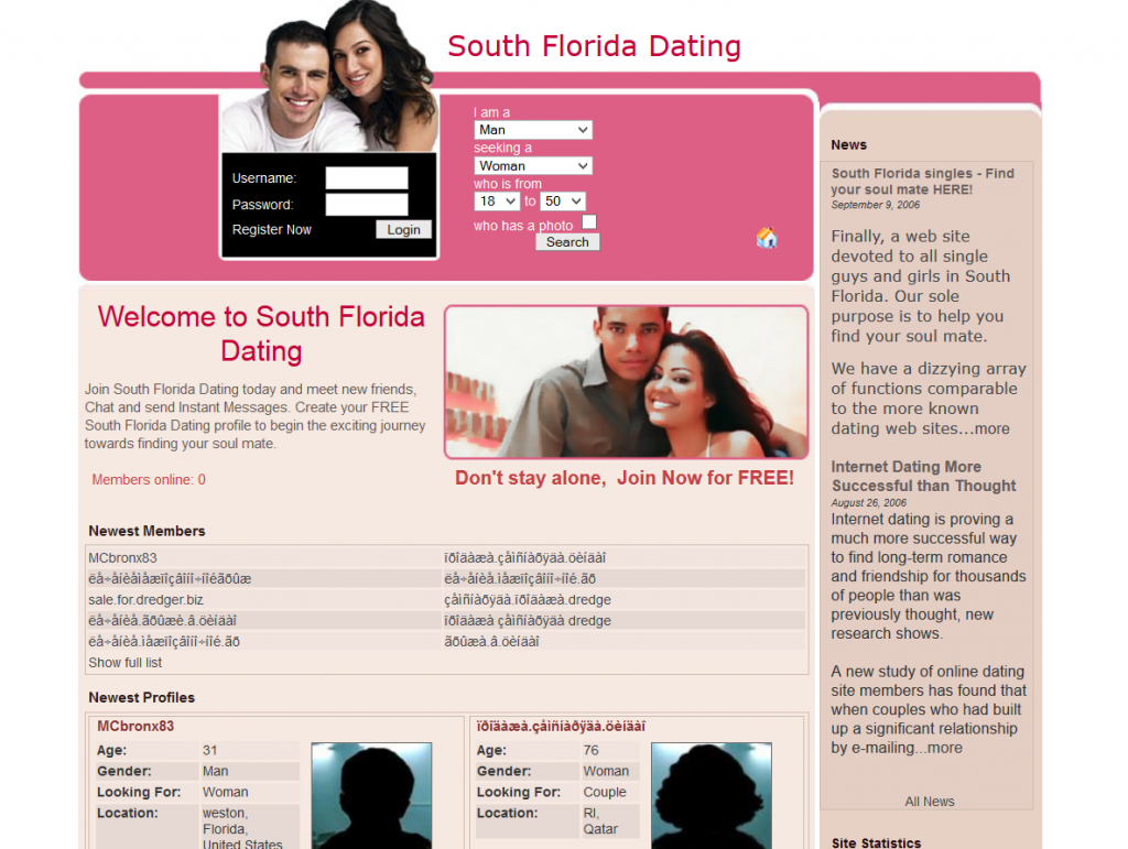 dating site with chat room