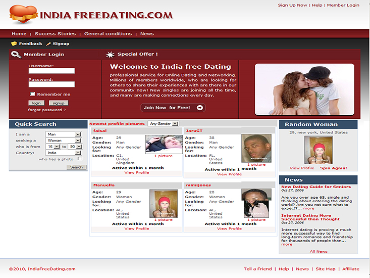 100 free dating site all over the world