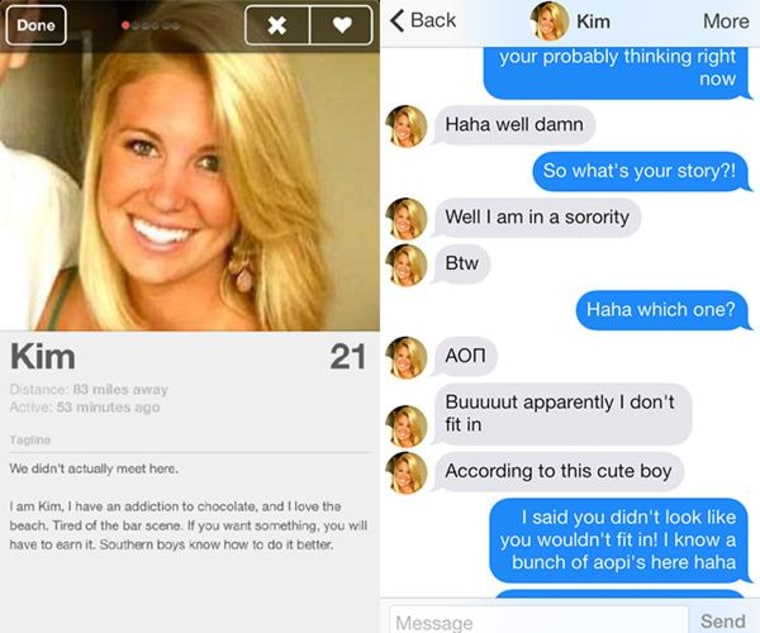 what to say on an online dating site